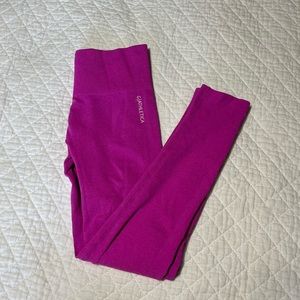 g athletica hot pink leggings size small